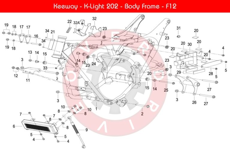 K-Light – Body Frame – F-12 – Overdrive